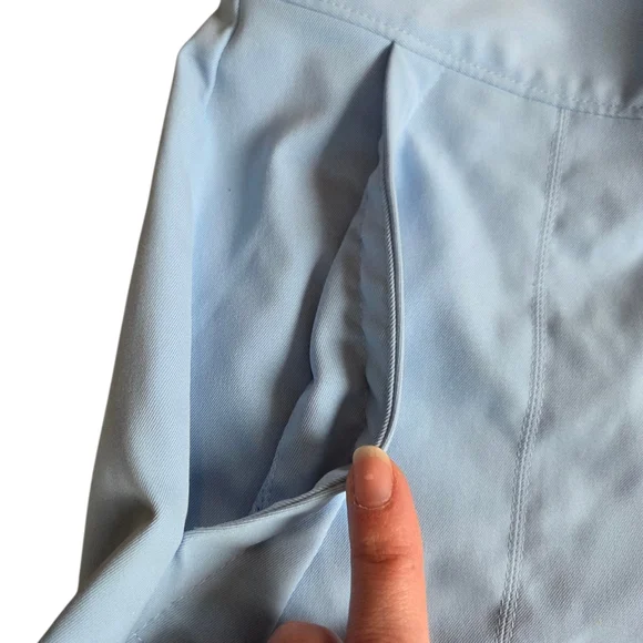 IZOD XFG Light Blue Performance Ladie's Golf Shorts 4 - Picture 8 of 8